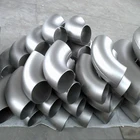 Titanium Pipe Titanium AMSE SB16.9 GR2 Pure/Ti 250NB LR BW Titanium 90 Degree Bend Elbow For Industrial Use Pipe Fittings