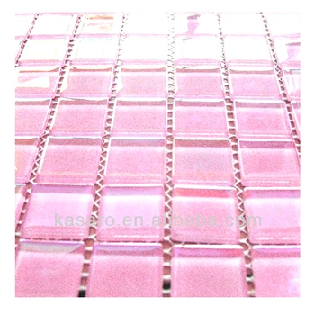 Hot Pink Glass Mosaic Tile , Hot Pink Mosaic Tiles , Pink Mosaic Tiles