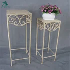 Iron Tables Iron Metal Table Outdoor Furniture Wrought Iron Rectangular Metal Nesting Tables