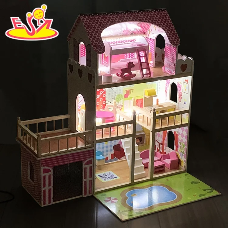 toy house with garage