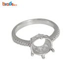 Jewelry Ring Setting Beadsnice Jewelry Silver 925 Crown Ring Setting Zircon Accessories 27363