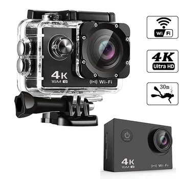 Eken h9r go pro real Waterproof WiFi 4K Sports Action Camera With external microphone