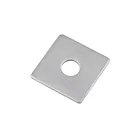 Taper Washer Zinc Plated Flat Washer M8 M10 Grade 4.8 Galvanized Steel Zinc Plated Flat Square Taper Washer DIN 436
