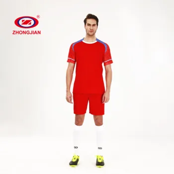 New Model Sublimation Customized Team Clothing Football Shirt Soccer Uniform Set