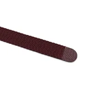 Watch 1 Replacement Band Simple Universal Watch Band Replacement Woven 1 Piece Burgundy Perlon Watch Strap