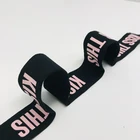 Cotton Brand Band Branded Elastic Band Cotton Brand Name Rubber Elastic Band With Logo