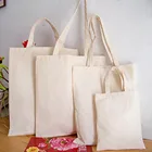 Bags Tote Bag Cotton Natural Blank Custom Logo Printed Eco-friendly Cotton Canvas Tote Bags In Stock