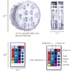 Table Decorative Hot Event Table Ir Remote Control Mini Waterproof Ip68 Decorative Submersible Light