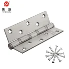 Window Hinges Hinge Door Hinge OEM Wholesale Hardware Product Stainless Steel 5inch 4BB Door Window Hinges