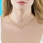 Silver Pendant Silver Necklace Zircon 925 Sterling Silver Rainbow Zircon 12 Zodiac Pendant Necklace