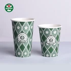 Coffee Eco-friendly Custom Designs 100% Compostable Paper Cup Coffee