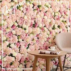 Flower Artificial Flowers Wedding Hot Sale Wholesale Wedding Decoration Backdrop Silk Artificial Flower Wall