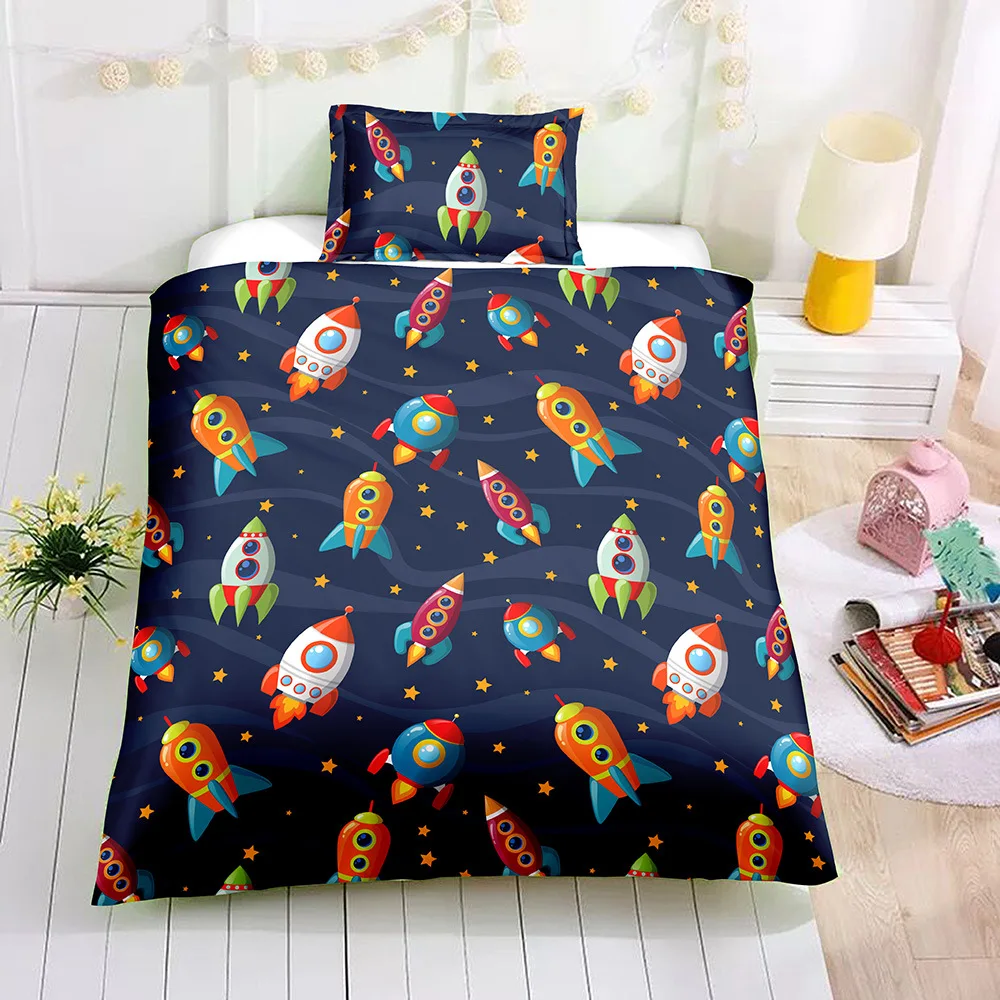 3d Brushed Printed Duvet Quilt Cartoon Bed Sheets For Kids Child Character  Bedding Set Single Size Duvet Cover - Buy Popular Bedding Set Duvet Cover  Quilt Cover Pillowcase Double Queen King Size