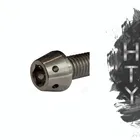 Titanium HTY Wholesale M6 Titanium Bolts Tapered Race Drilled