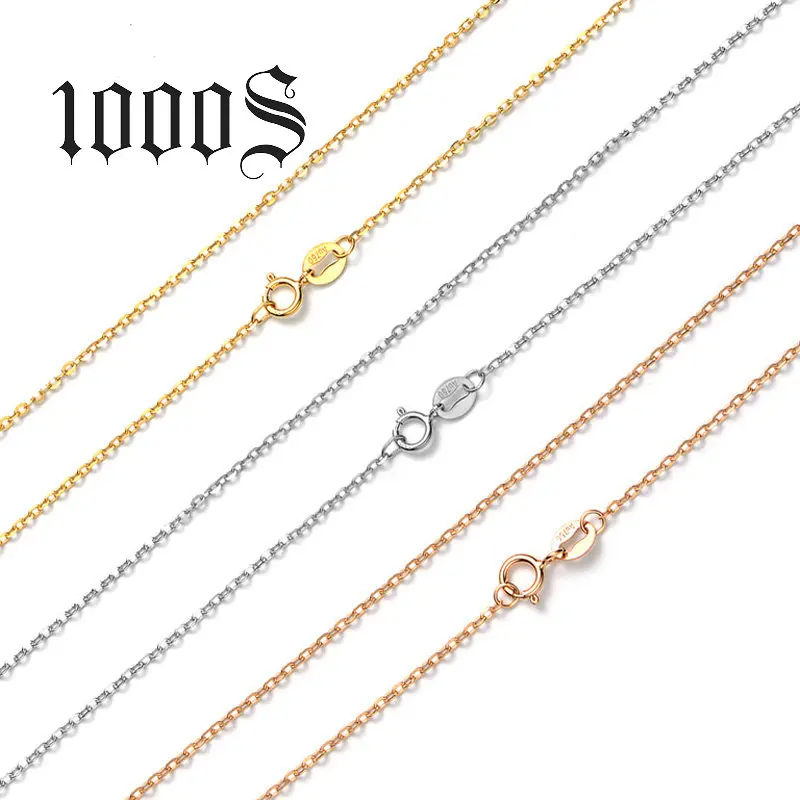 Classic Adjustable 1mm 9k 14k 18k Real 