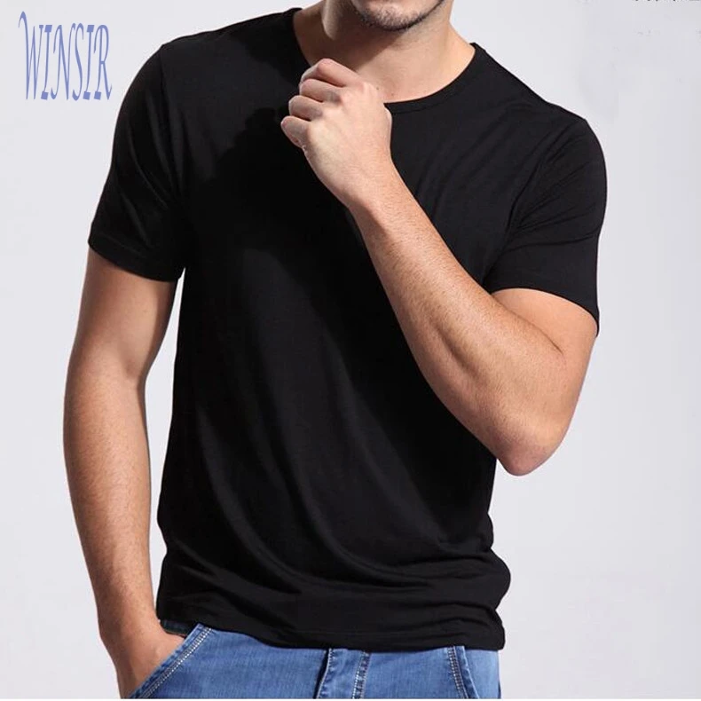 Mens Summer Workout Casual O-neck Tee 
