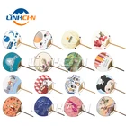 Promotional Fan Printed Fan OEM Wholesale Double-side Paper Printing Promotional Hand Fan