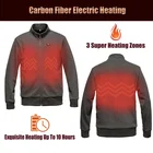 Infrared Jacket Hot Selling Winter Carbon Fiber Infrared Heating Rechargeable Battery Operated Heated Jacket