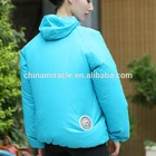 High Quality Light Anti Uv Fan Cooling Custom Hoodies Men Jacket Summer Sets