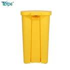 Waste Containers 50 Plastic Pedal-control Medical Waste Container 50 Liter