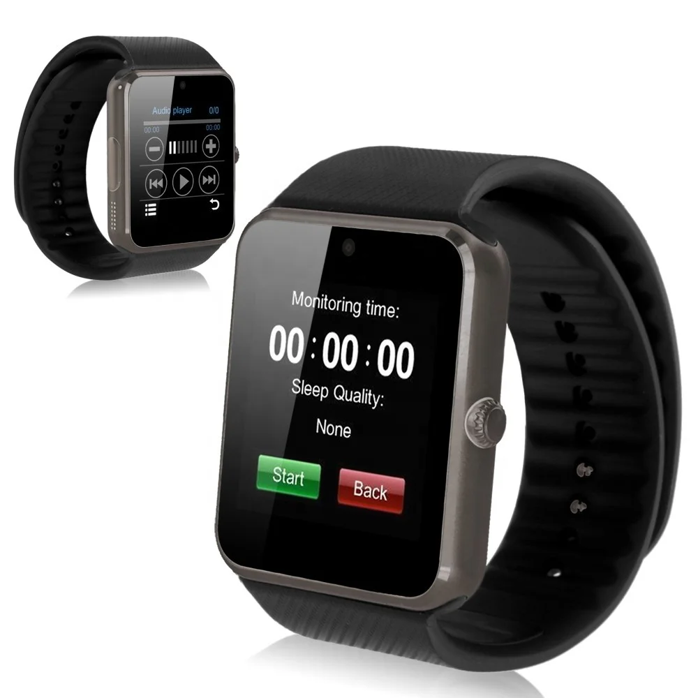 smart watch gt08 silver