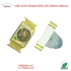 Led Led Free Sample Cheap RoHS SMT 1206 3216 Infrared SMD LED Chip 940nm IR Light Emitting Diode Light Source LED Beads Free Samples
