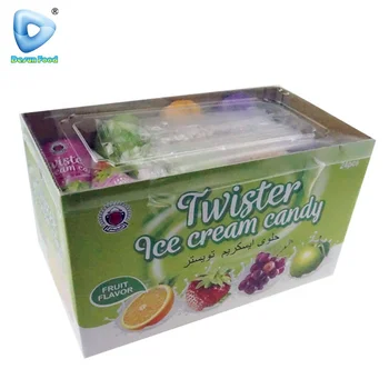 Halal ice cream assorted fruit jelly sweets