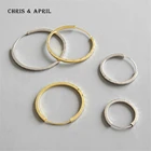 Hoops Earrings Earrings Sterling Silver Gold Vermeil Hoops Earrings