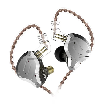 KZ ZS10 Pro 10 Units Hybrid 4BA+1DD HIFI Bass Earbuds Headphones Sport Noise Cancelling Headset Monitor