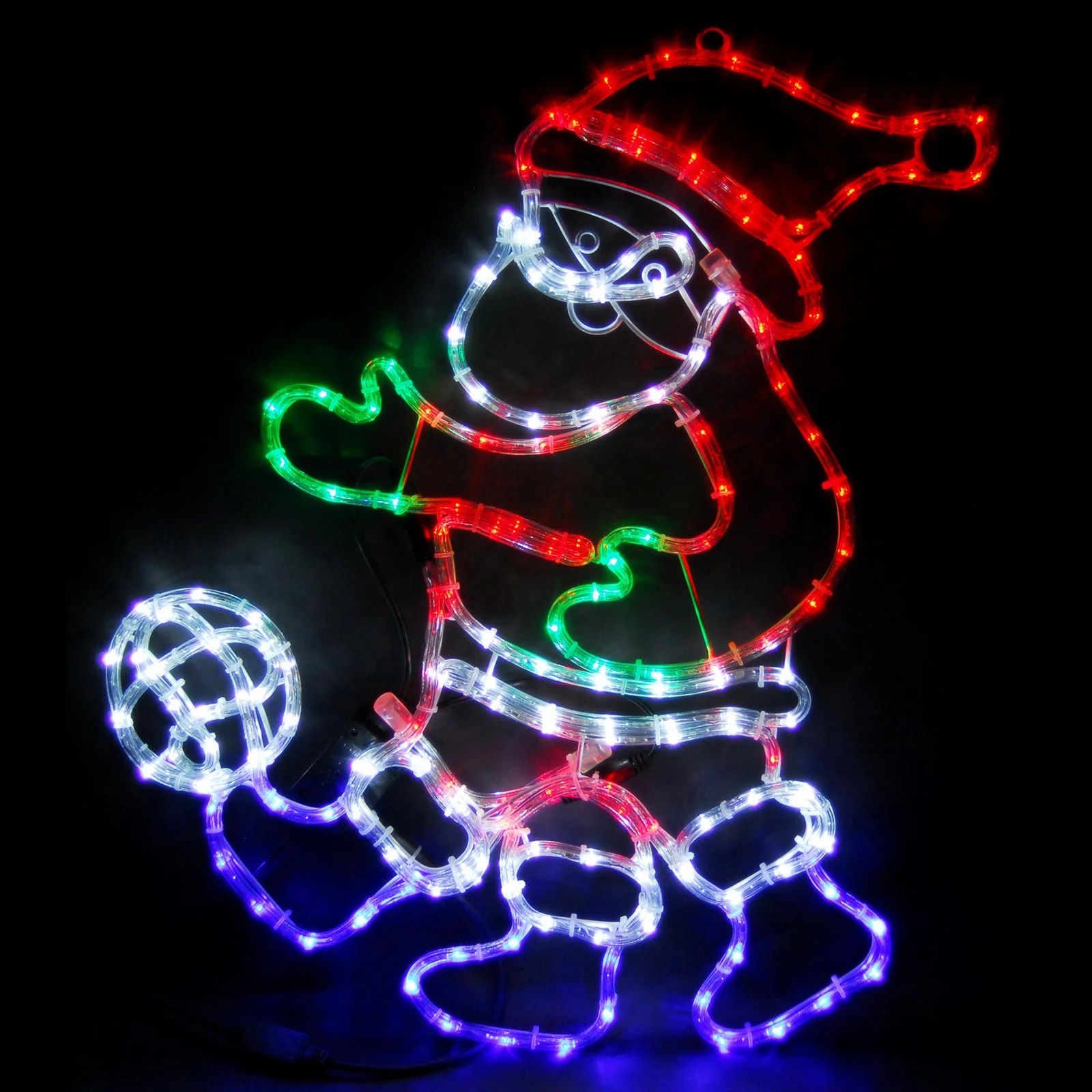 led rope light santa