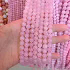 Stone Stones Bead Stone High Quality Natural Loose Stone Size 8mm Rose Quartz Stones Gemstone Bead Strand
