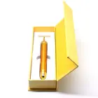 Care Gold Eye Care Massage Electric Vibration 24K Gold T Shape Facial Massager Face Beauty Bar