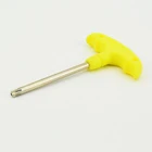 Key T5 -T50 Steel Plastic T Handle Grip Torx Key With Hole