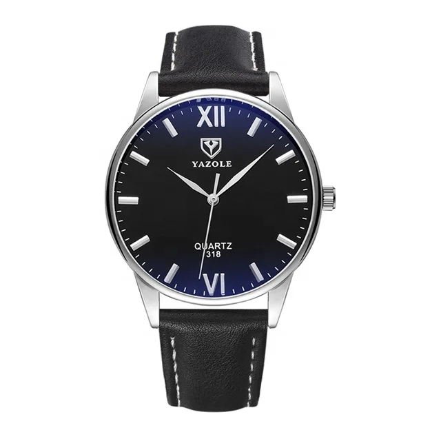 Good Price Yazole 318 Leather Men's Quartz Watch Relogio Masculino - Buy Yazole  Quartz Watch,Watch Yazole,Watch Low Price Product on Alibaba.com