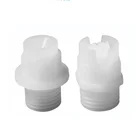 Water Spray Nozzles Nozzle For Water Spray 1/4 PVDF Plastic 1 Piece Water Spray Full Cone Nozzles For Cooling