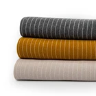 Classic yarn dyed stripe polyester bamboo spandex knit fabric