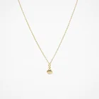 sterling silver plated 14k gold sea shell necklace lyn0616