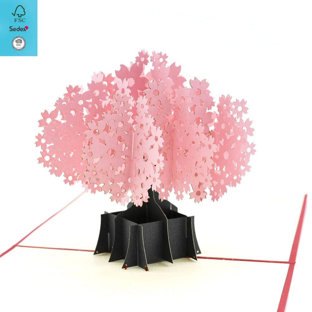 Stunning Springtime Cherry Blossom 3d Pop Up Card,For Birthday,For Her,For  Wedding - Buy Wedding Card,Flower For Mom,Pop Up Greeting Card Product on  Alibaba.com