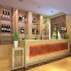 Bar Counter Bar Counter Design High Grade Artificial Stone Heat-resistant Cafe Bar Counter For Supply