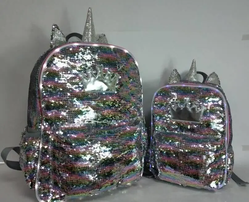 custom sequin backpack