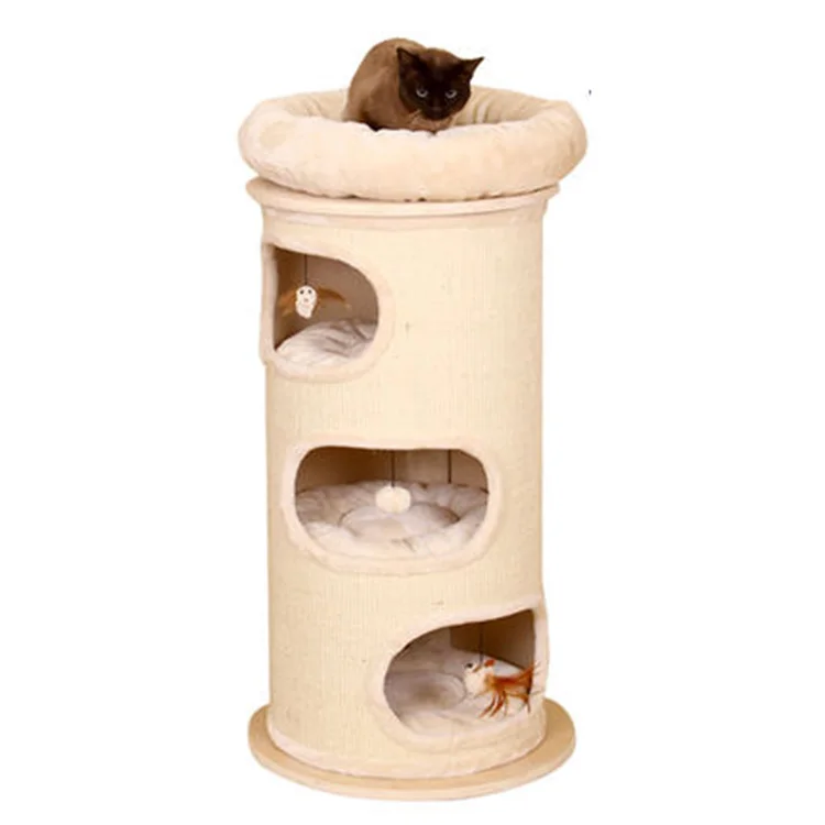 cat barrel scratcher