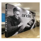 Trade Exhibition Wall Custom 20ft Portable Foldable Pop Up Backdrop Display Trade Show Wall For Stand Exhibit