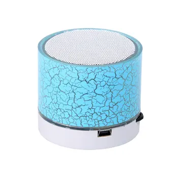 A9 Bluetooth Speaker Mini Wireless Loudspeaker Crack LED TF USB Subwoofer bluetooth Speakers mp3 stereo audio music player