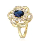 Gold Ring Rings Women Rings Fashion Wholesale American Gold Plated Paved Diamond Ring 18k Gold Ring Woman Jewelry
