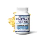 Capsules Lifeworth Omega 3 Capsules Fish Oil 1000mg