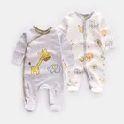 Baby Wholesale 2 Pack Baby Romper Long Sleeves Baby Outfit Jumpsuit