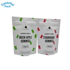 Bags Packaging Printing Bags Custom Printed Food Packaging Stand Up Pouch 100mg Candy Gummies Bear Bags