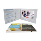 Sample Free 7 Inch Full Color 4gb Recordable 360 Degree Ips Paper Thin Video Brochure Lcd Screen