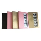 5 Empty Box Empty Lash Containers Wholesale 5 Pack Lash Packaging Finished Empty Eyelash Box Container