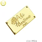 Leather Bag Metal Bag Label New Design Stamping Logo Jeans Hardware Tags Metal Label Plates For Leather Bag